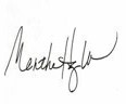 Mentha's signature