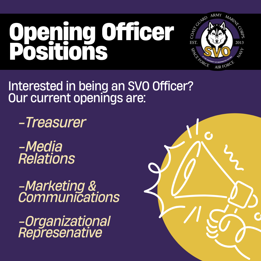 Open SVO Officer Positions