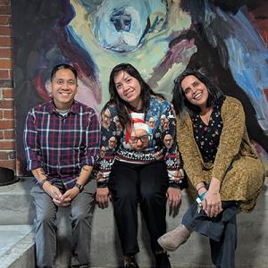 Photo of three UW Tacoma staff members