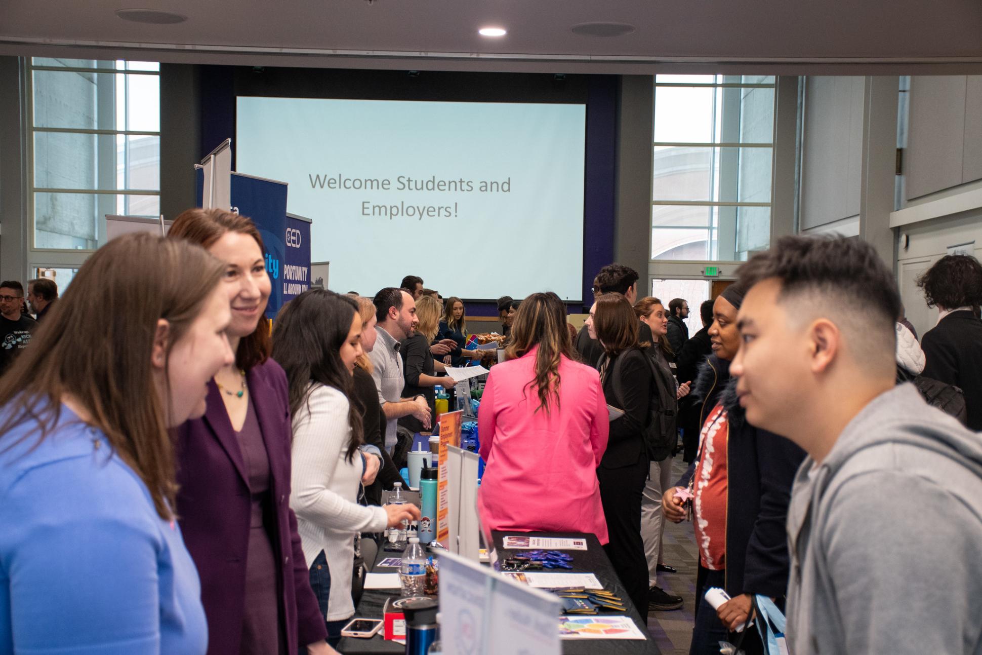 Career Fairs Milgard Success Center University of Washington