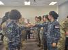 Rachel Vaughn leads Royal Thai Airforce and WA Air National Guard members through leadership exercises