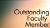 Outstanding Faculty Member Banner